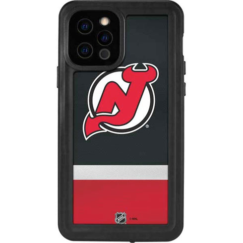 NHL New Jersey Devils Jersey iPhone 12 Pro Waterproof Case