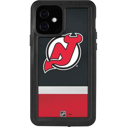NHL New Jersey Devils Jersey iPhone 12 Waterproof Case