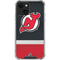 NHL New Jersey Devils Jersey iPhone 13 Mini Clear Case