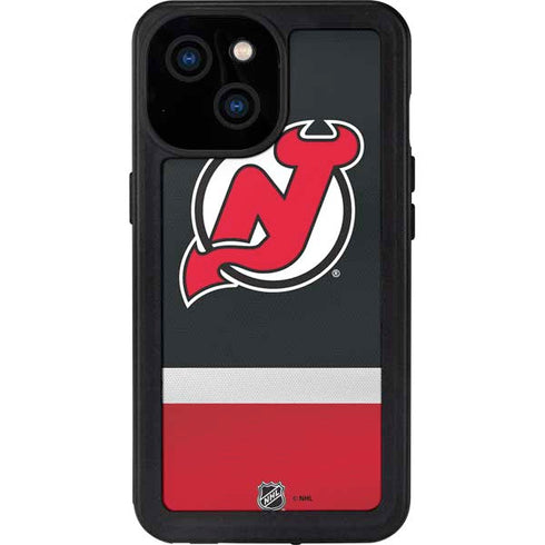 NHL New Jersey Devils Jersey iPhone 13 Mini Waterproof Case
