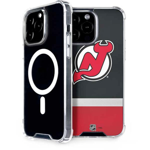 NHL New Jersey Devils Jersey iPhone 13 Pro Max MagSafe Case