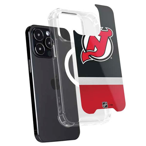 NHL New Jersey Devils Jersey iPhone 13 Pro Max MagSafe Case