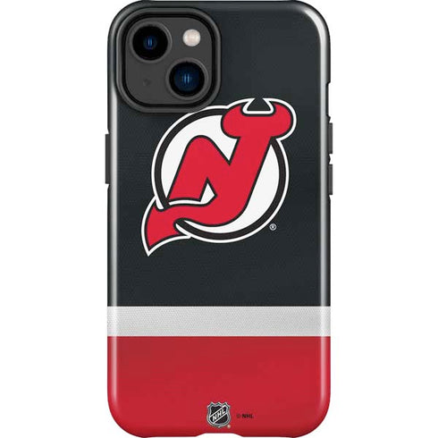 NHL New Jersey Devils Jersey iPhone 15 Plus Impact Case