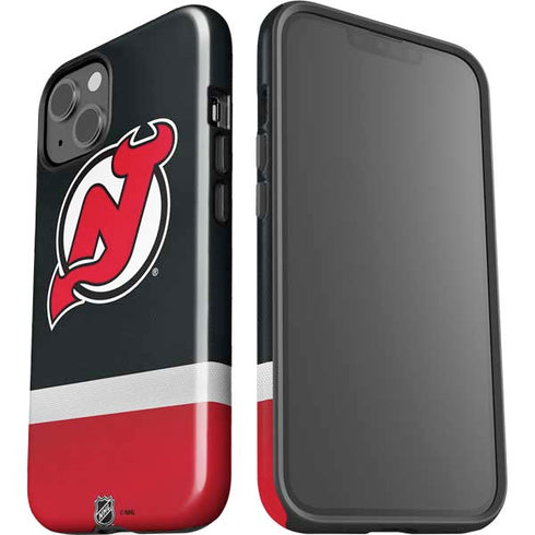 NHL New Jersey Devils Jersey iPhone 14 Plus Impact Case