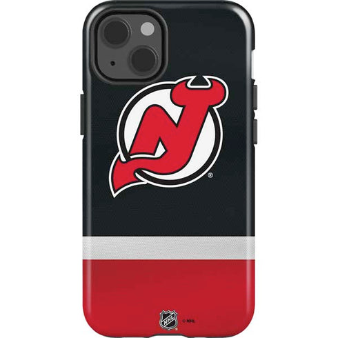 NHL New Jersey Devils Jersey iPhone 15 Impact Case
