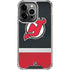 NHL New Jersey Devils Jersey iPhone 14 Pro Clear Case
