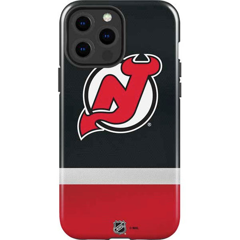 NHL New Jersey Devils Jersey iPhone 15 Pro Max Impact Case