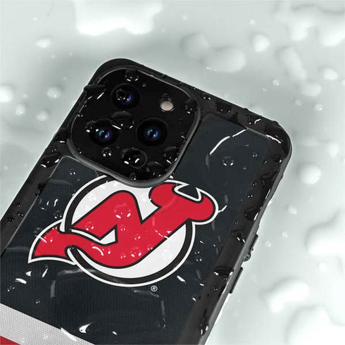 NHL New Jersey Devils Jersey iPhone 14 Pro Max Waterproof Case