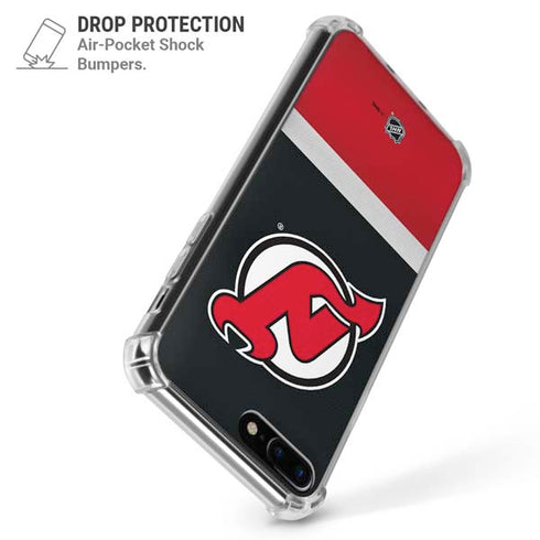 NHL New Jersey Devils Jersey iPhone 7/8 Plus Clear Case