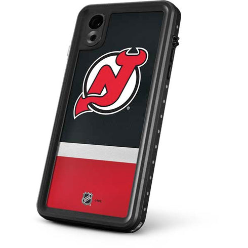 NHL New Jersey Devils Jersey iPhone XR Waterproof Case