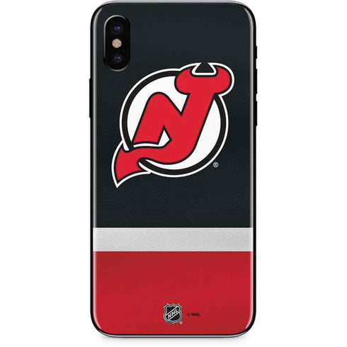NHL New Jersey Devils Jersey iPhone XS Max Skin