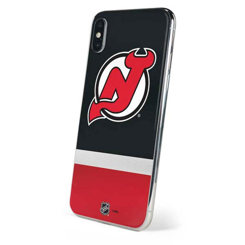 NHL New Jersey Devils Jersey iPhone XS Skin
