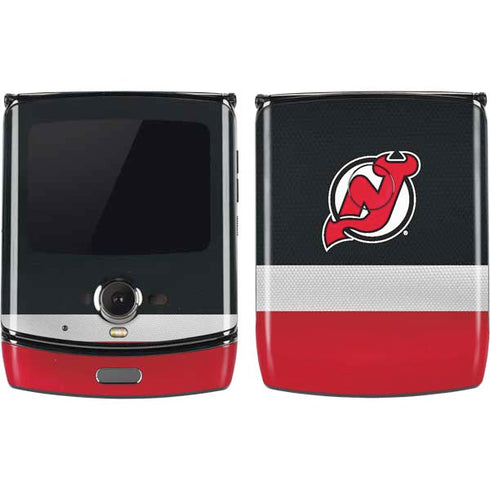 NHL New Jersey Devils Jersey Motorola RAZR Skin