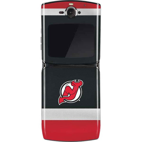 NHL New Jersey Devils Jersey Motorola RAZR Skin