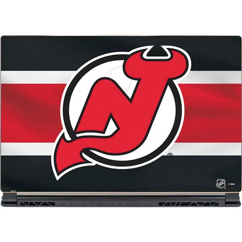 NHL New Jersey Devils Jersey MSI GS65 Stealth Laptop Skin