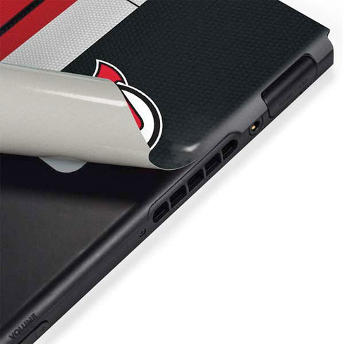 NHL New Jersey Devils Jersey Nintendo Switch Bundle Skin