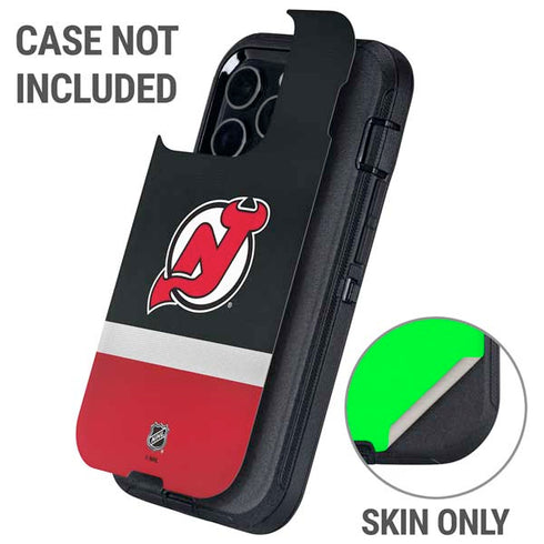 NHL New Jersey Devils Jersey Otterbox Defender iPhone Skin