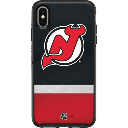 NHL New Jersey Devils Jersey Otterbox Symmetry iPhone Skin