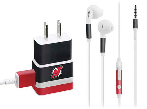 NHL New Jersey Devils Jersey Phone Charger Skin