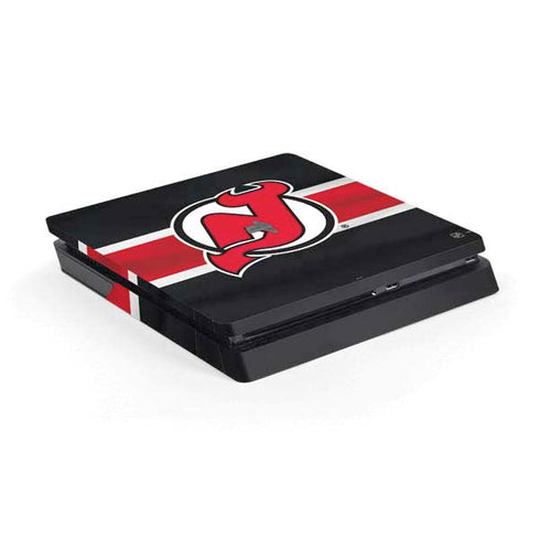 NHL New Jersey Devils Jersey PS4 Slim Skin