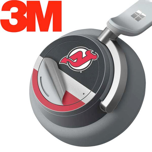 NHL New Jersey Devils Jersey Surface Headphones Skin