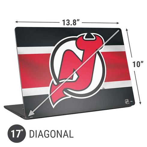 NHL New Jersey Devils Jersey Universal Laptop 17in (13.8 x 10in) Skin