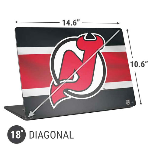 NHL New Jersey Devils Jersey Universal Laptop 18in (14.6 x 10.6in) Skin