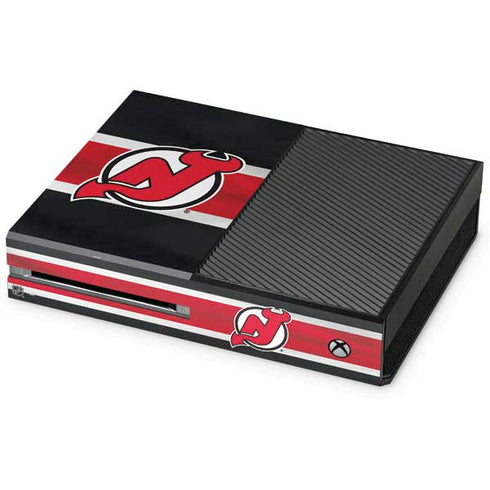 NHL New Jersey Devils Jersey Xbox One Console Skin