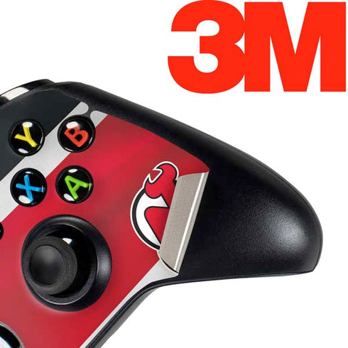 NHL New Jersey Devils Jersey Xbox One Controller Skin