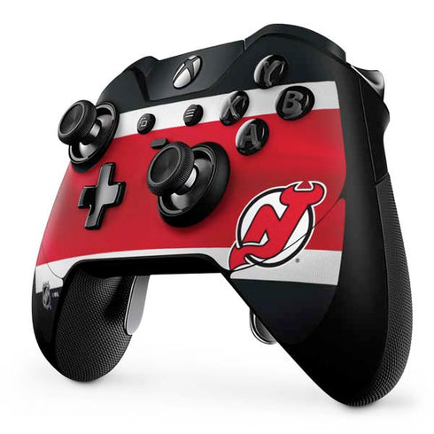 NHL New Jersey Devils Jersey Xbox One Elite Controller Skin