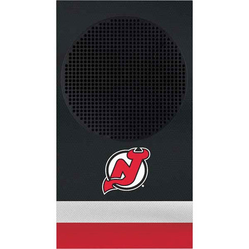 NHL New Jersey Devils Jersey Xbox Series S Console Skin