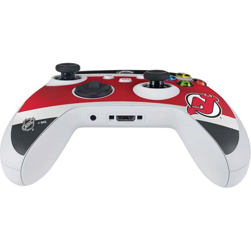 NHL New Jersey Devils Jersey Xbox Series S Controller Skin
