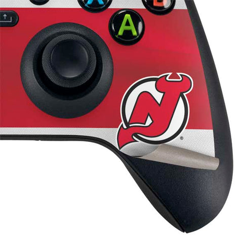 NHL New Jersey Devils Jersey Xbox Series X Controller Skin