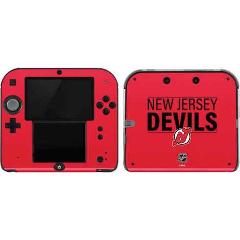 NHL New Jersey Devils Lineup Nintendo 2DS Skin