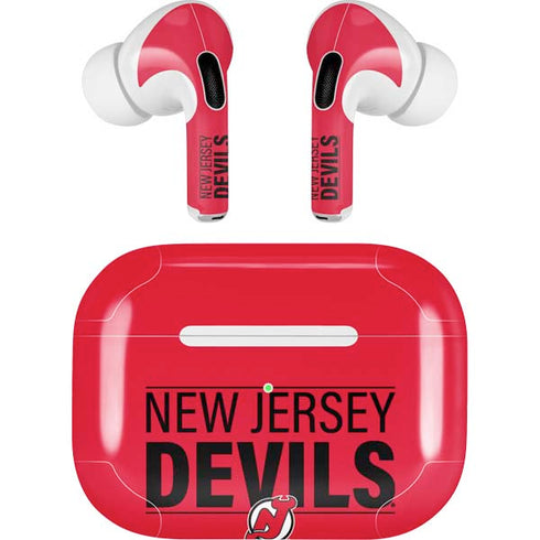 NHL New Jersey Devils Lineup AirPods Pro 2nd Gen Skin