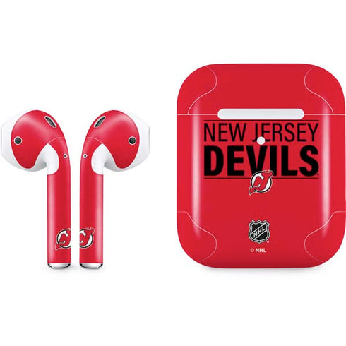 NHL New Jersey Devils Lineup Apple AirPods 2 Skin