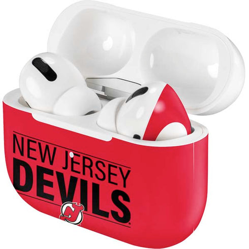 NHL New Jersey Devils Lineup Apple AirPods Pro Skin