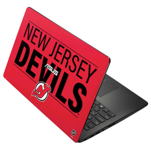NHL New Jersey Devils Lineup Asus X502CA 15.6 Skin