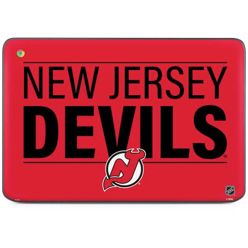 NHL New Jersey Devils Lineup HP Chromebook Skin