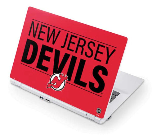 NHL New Jersey Devils Lineup Acer Chromebook Skin