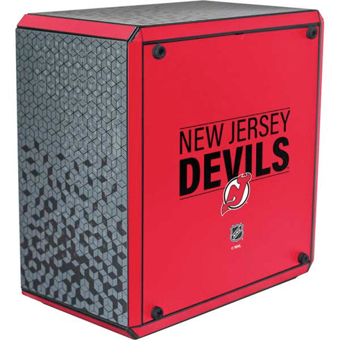 NHL New Jersey Devils Lineup Cooler Master MasterBox Q300L Mini Tower Skin