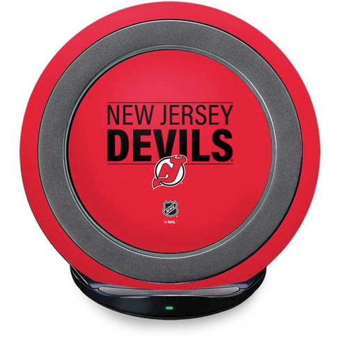 NHL New Jersey Devils Lineup Fast Charge Wireless Charging Stand Skin