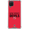 NHL New Jersey Devils Lineup Galaxy A12 Clear Case