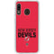 NHL New Jersey Devils Lineup Galaxy A20 Clear Case