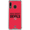 NHL New Jersey Devils Lineup Galaxy A30 Clear Case