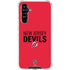 NHL New Jersey Devils Lineup Galaxy A54 5G Clear Case