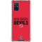 NHL New Jersey Devils Lineup Galaxy A71 5G Clear Case