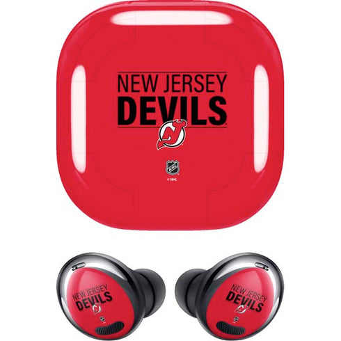 NHL New Jersey Devils Lineup Galaxy Buds Pro Skin