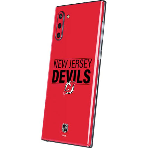 NHL New Jersey Devils Lineup Galaxy Note 10 Skin