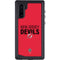 NHL New Jersey Devils Lineup Galaxy Note 10 Waterproof Case